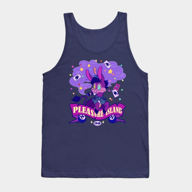 Pleasure Island (neon) Tank Top by princessmisery